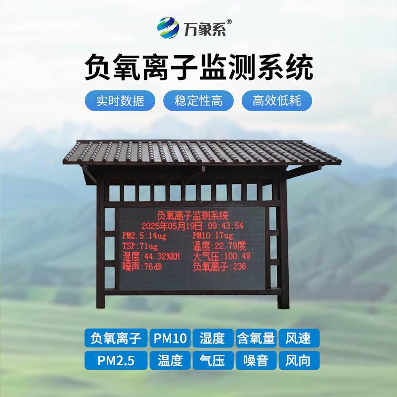 景區(qū)負氧離子監(jiān)測儀器